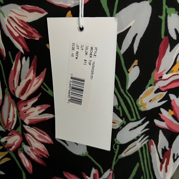 LIKELY Archer Floral Wrap Top XS - Picture 11 of 16